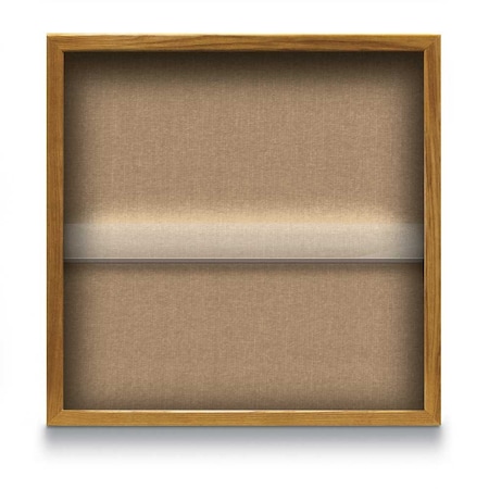 United Visual Products Outdoor Enclosed Combo Board, 48"x36", Satin Frame/Black Porc & Amethyst UVCB4836OD-BLKPORC-AMETHY